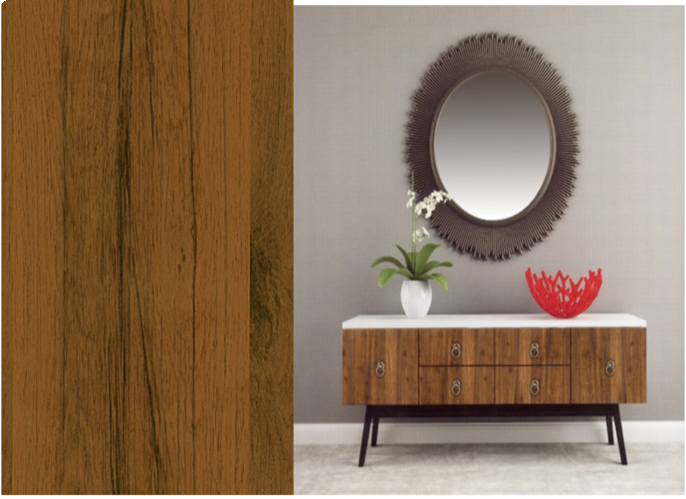 Aluminium composite panels through laser-engraved rollers